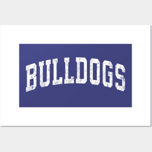 bulldogs mascot Posters and Art